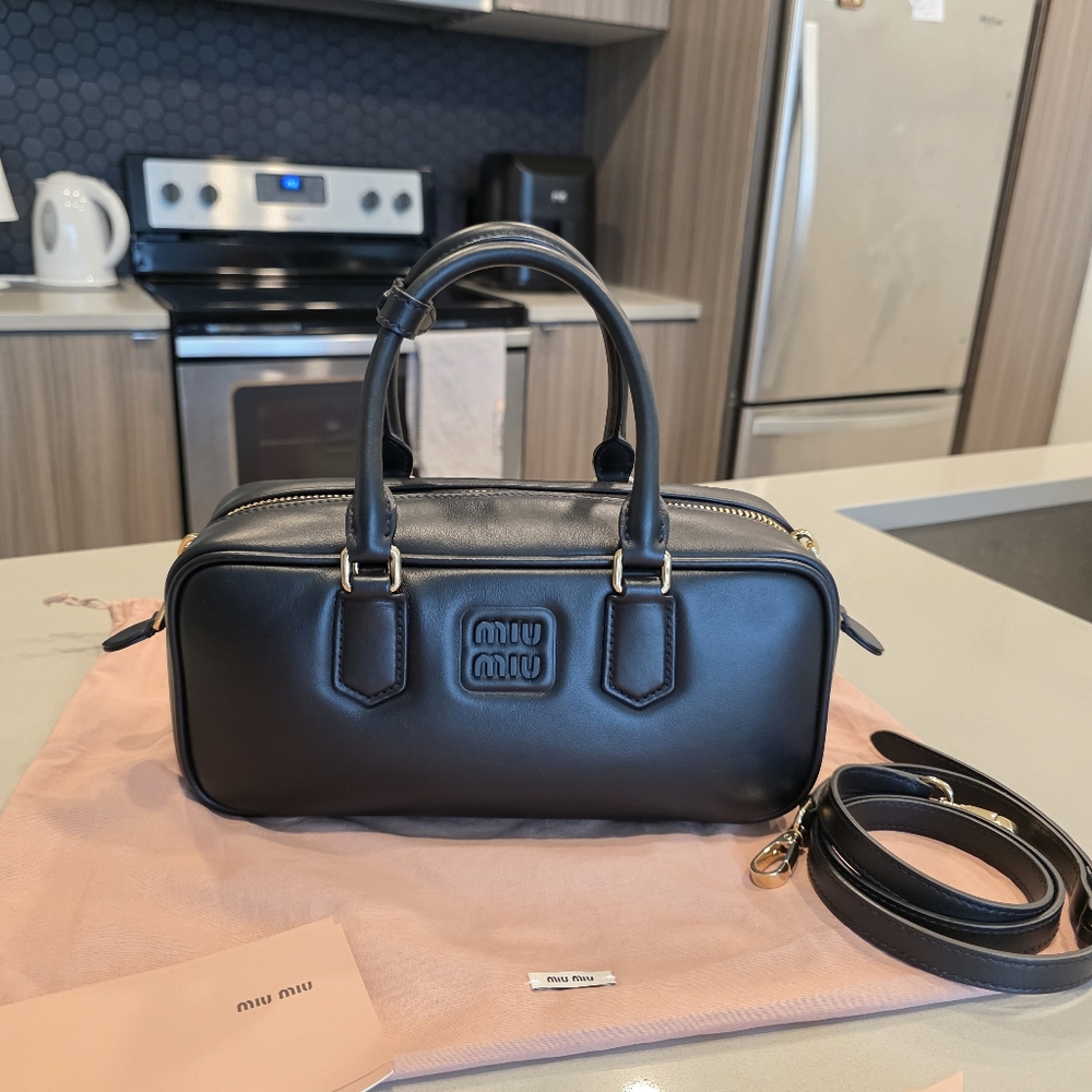 Miu miu Arcadie leather bag